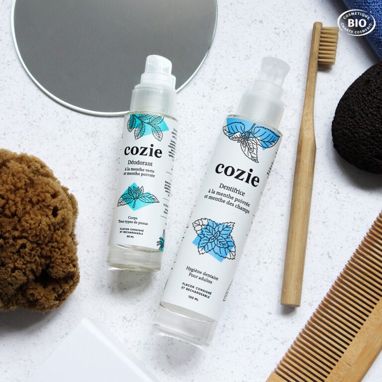Cozie - Duo So Fresh : déodorant + dentifrice