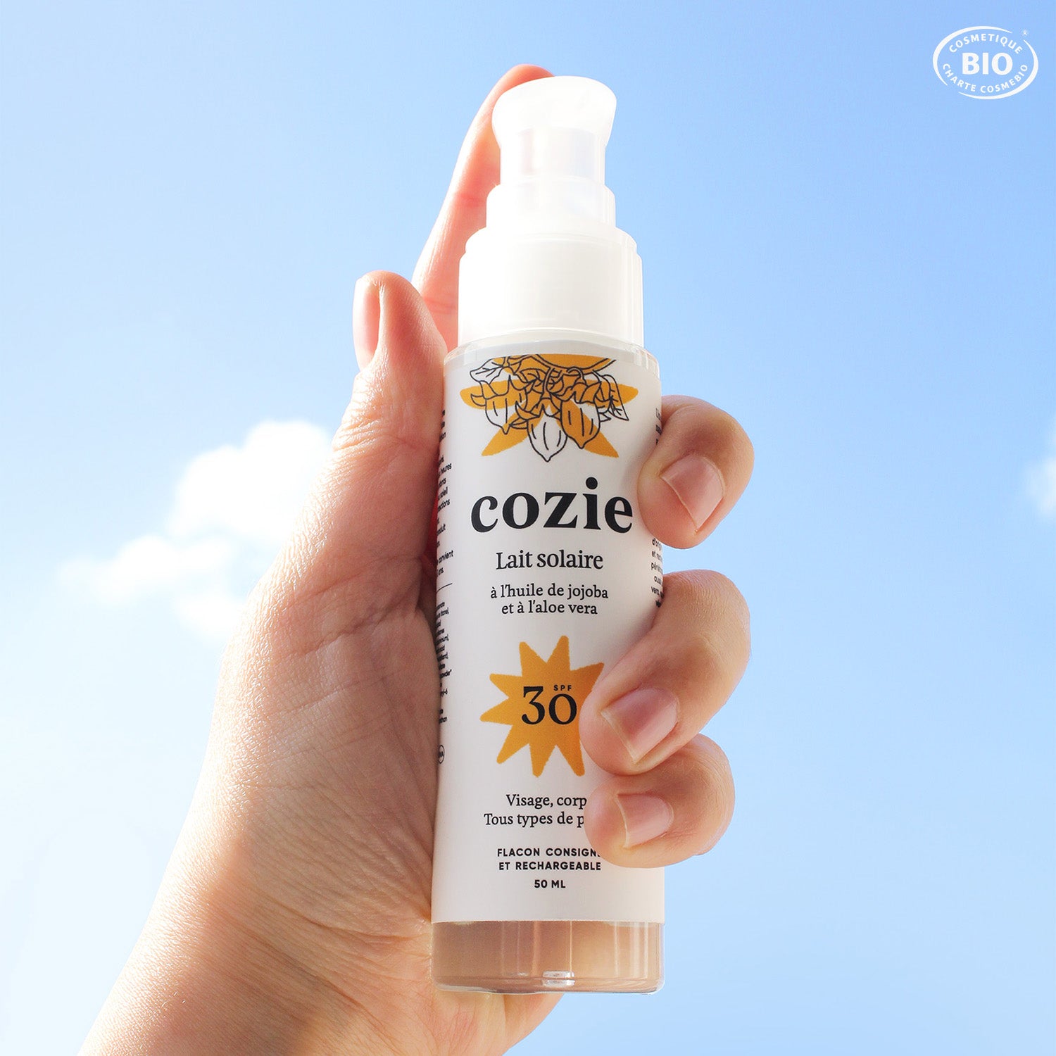 Cozie - Lait solaire SPF 30 en 50ml