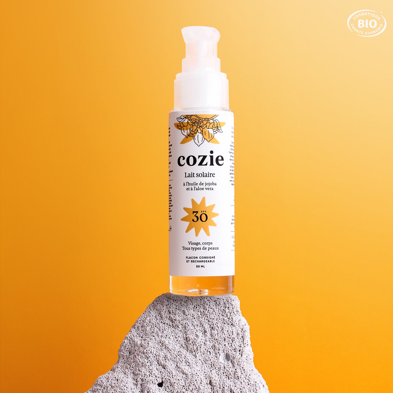 Cozie - Lait solaire SPF 30 en 50ml