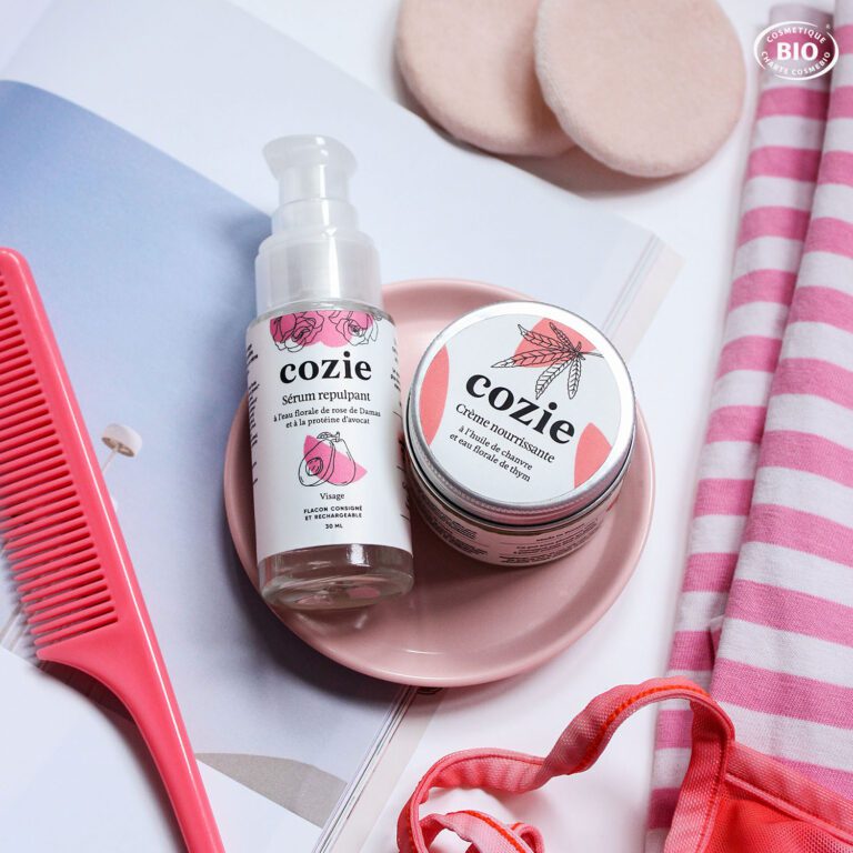 Cozie - Duo Selflove : sérum repulpant + crème nourrissante