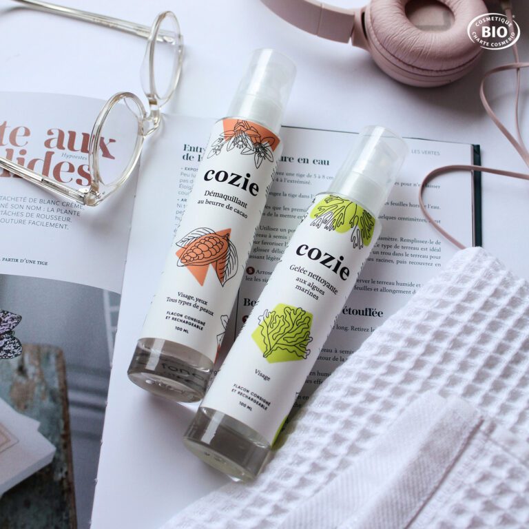 Cozie - Duo So Clean : démaquillant + gelée nettoyante
