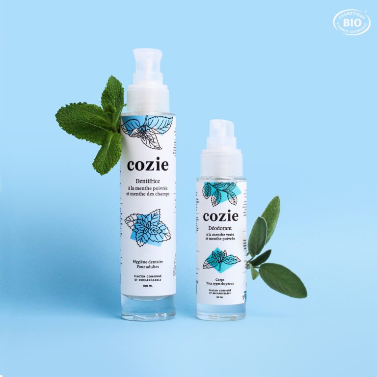 Cozie - Duo So Fresh : déodorant + dentifrice