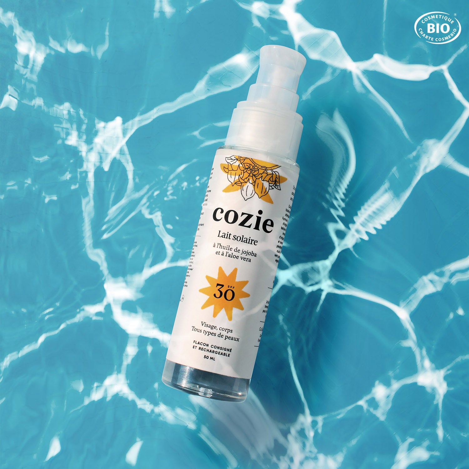 Cozie - Lait solaire SPF 30 en 50ml
